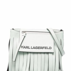 Karl Lagerfeld K/Fringe mini hobo bag