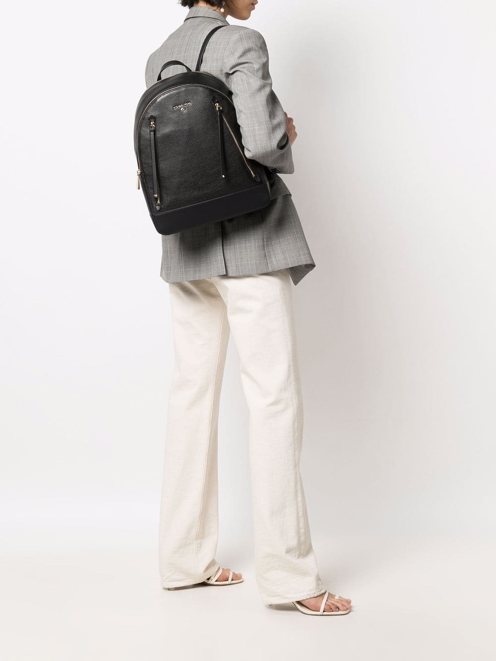 Michael Michael Kors Brooklyn large faux leather backpack - Image 2