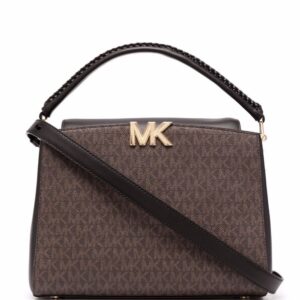 Michael Kors monogram-print logo tote bag