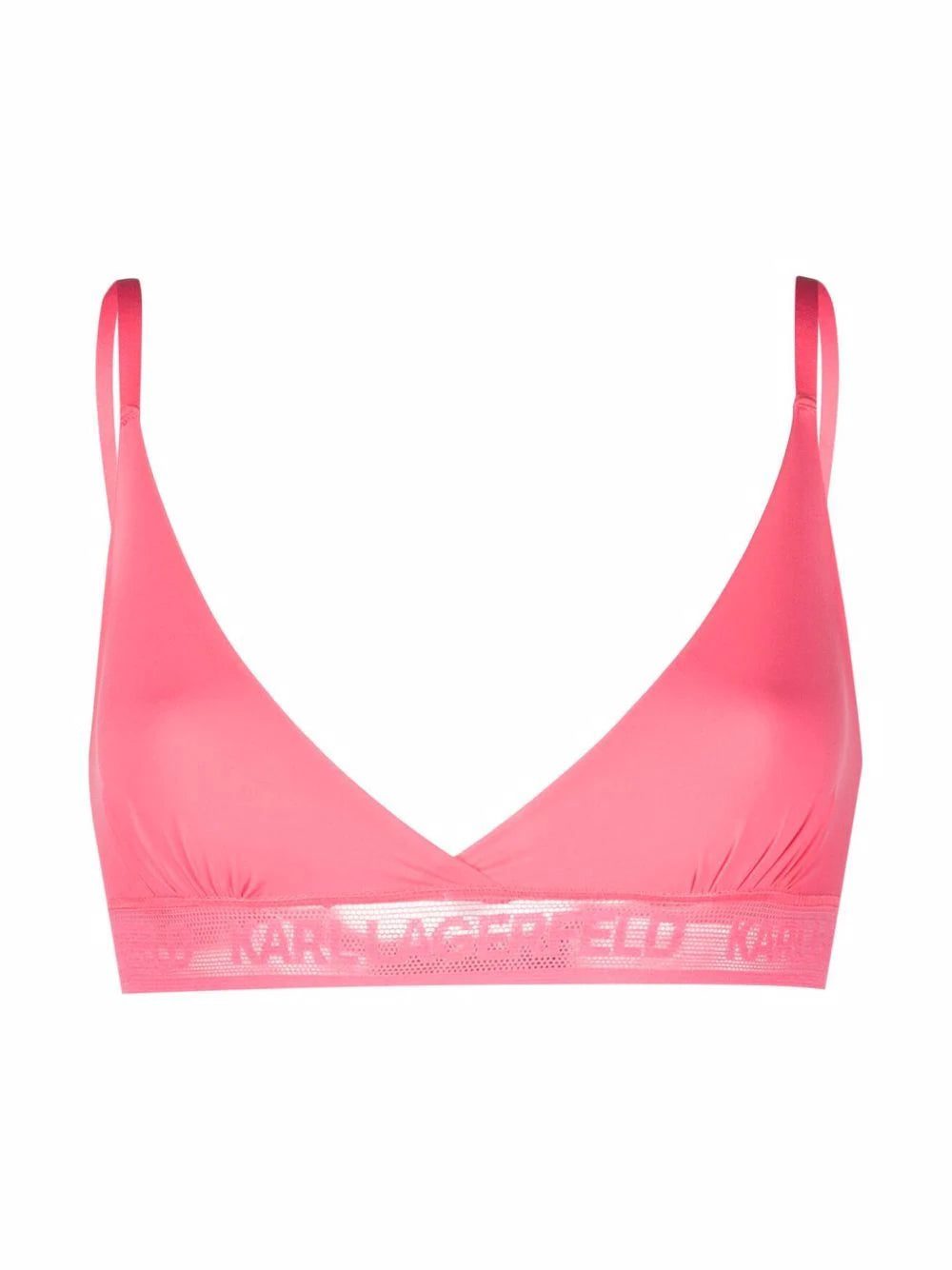 Karl Lagerfeld logo triangle bra - Image 2