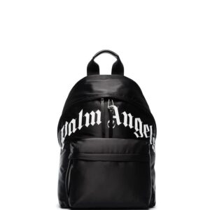 Palm Angels logo-print zip-around backpack