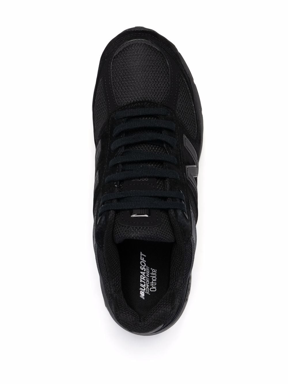 New Balance logo-patch panelled suede sneakers - Image 4