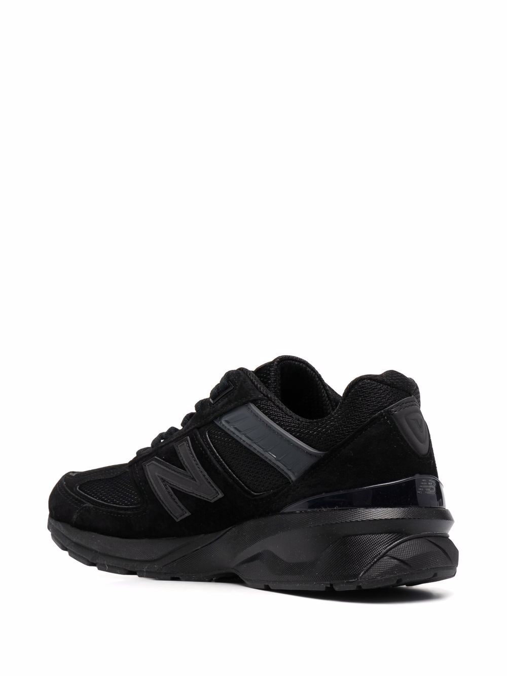 New Balance logo-patch panelled suede sneakers - Image 3
