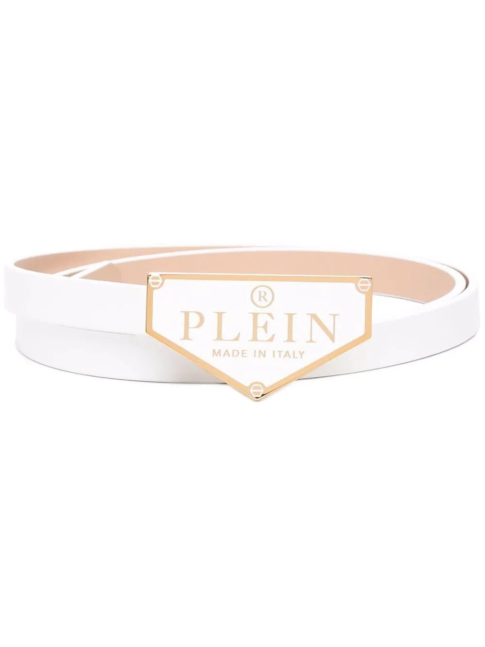 Philipp Plein Iconic Plein leather belt