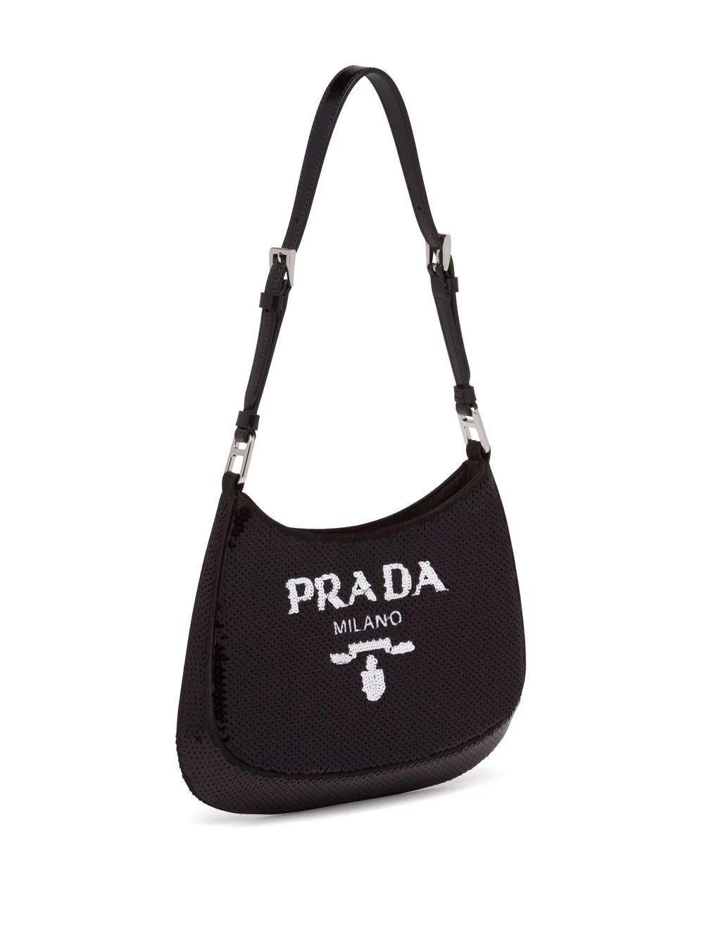 Prada Cleo sequin-embellished shoulder bag - Image 4