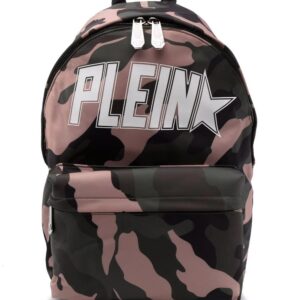 Phillip plein camouflage-print backpack