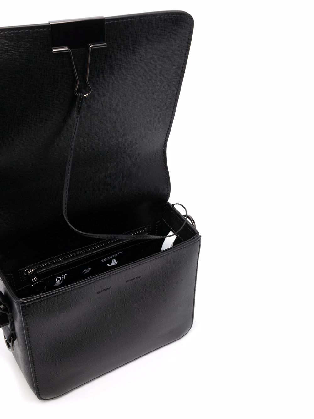 Off-white Diag-stripe leather shoulder bag - Image 2