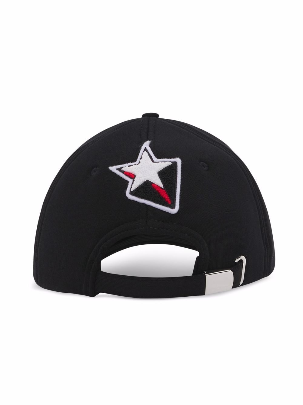 Burberry logo-patch cotton baseball cap - Image 2