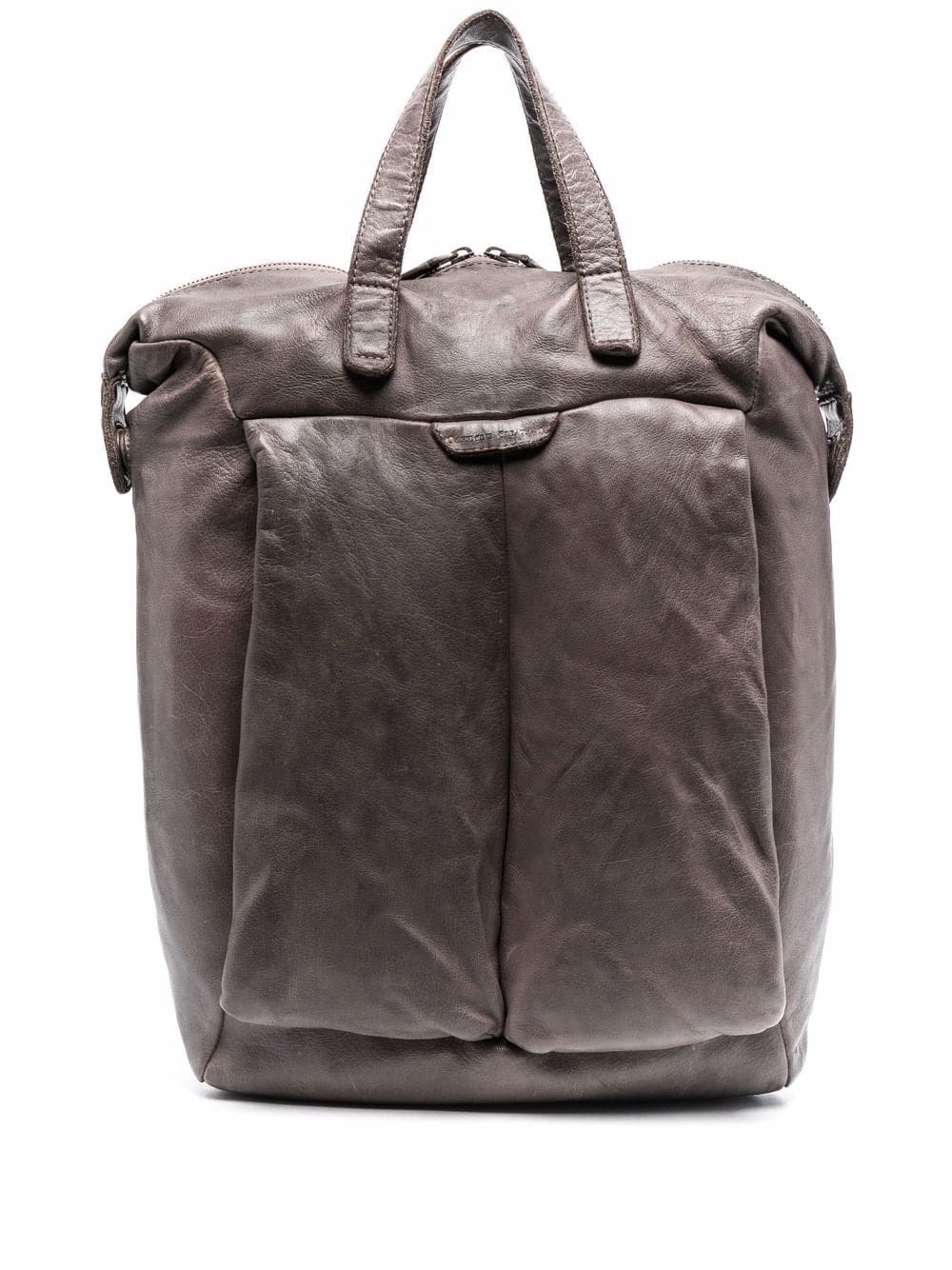 Officine Creative Helmet leather backpack