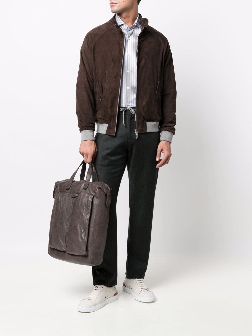 Officine Creative Helmet leather backpack - Image 2