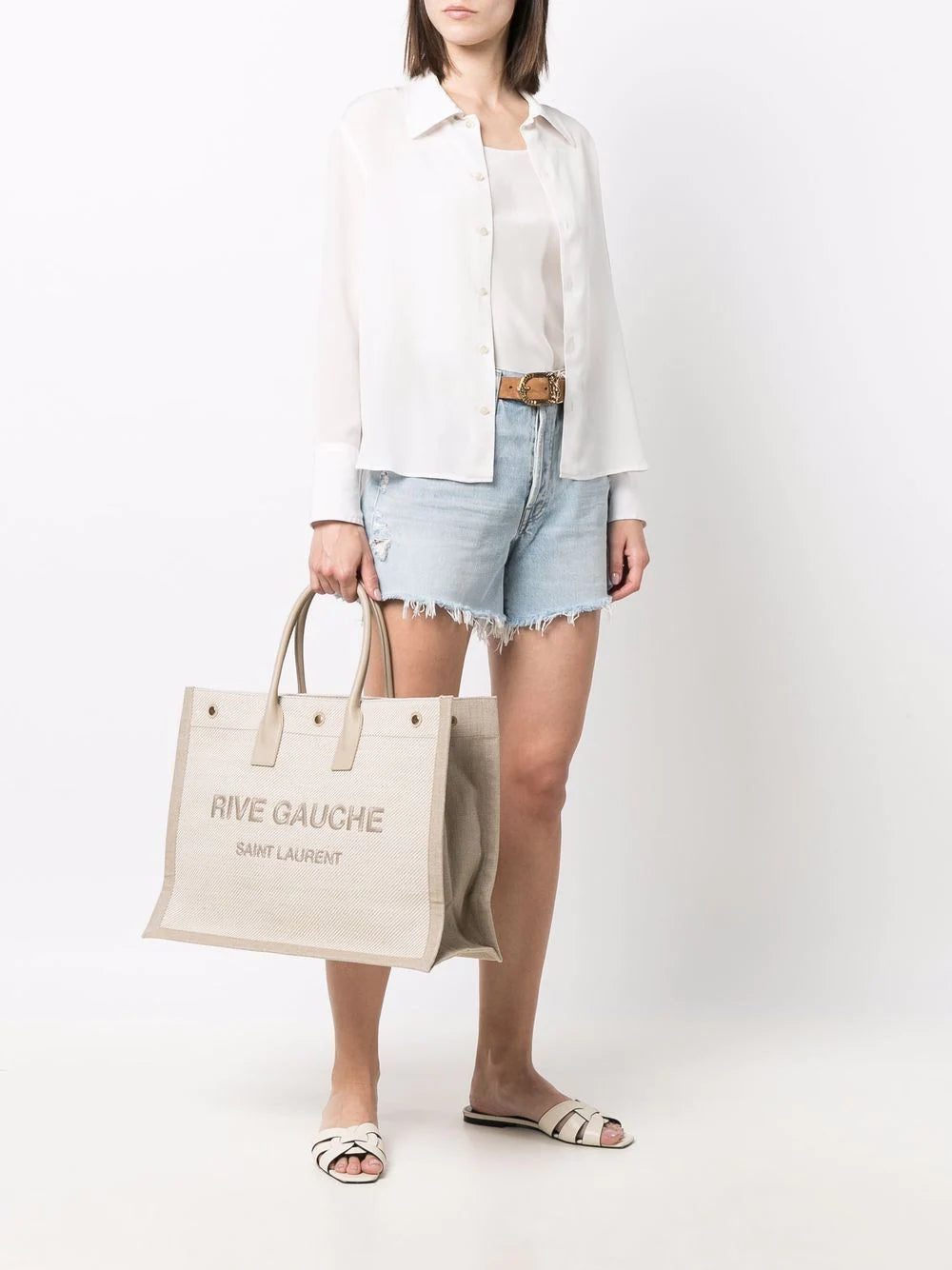 Saint Laurent Rive Gauche tote bag - Image 2