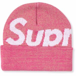 Supreme Big Logo knitted beanie