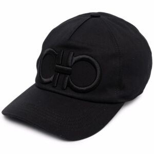 Ferragamo Gancini-embroidered baseball cap