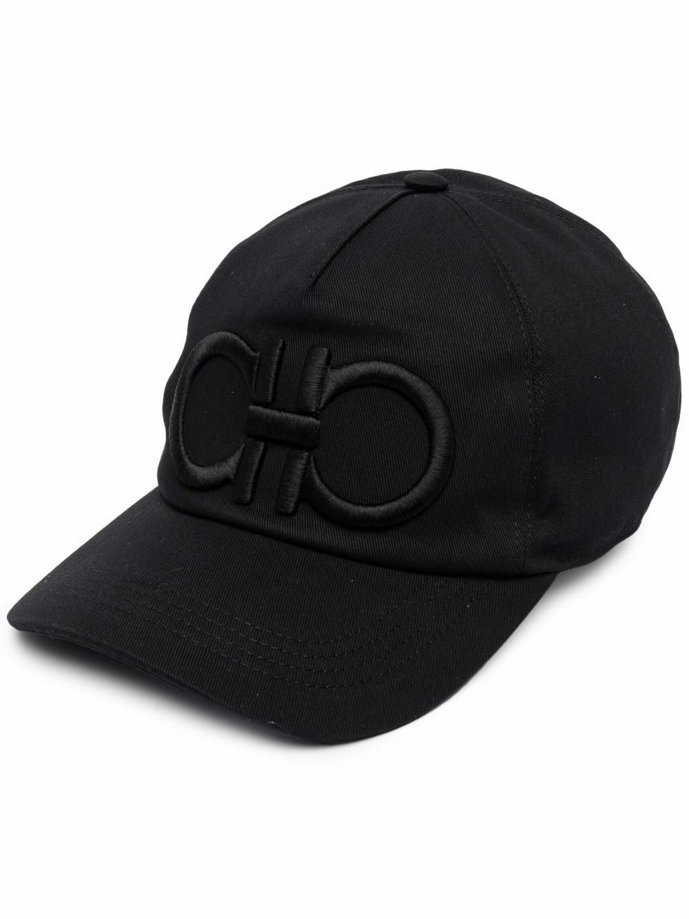 Ferragamo Gancini-embroidered baseball cap