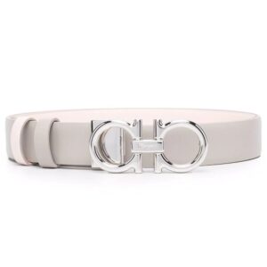 Ferragamo  Donna logo-buckle leather belt