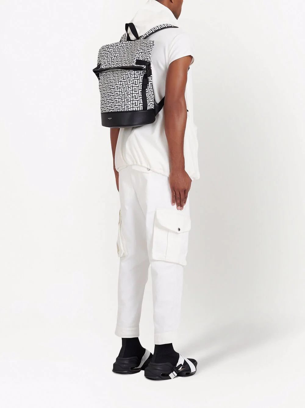 Balmain City Skate monogram backpack - Image 2