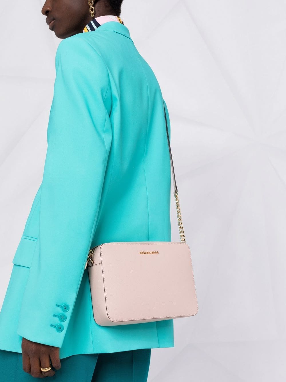 Michael Michael Kors large Jet Set leather crossbody bag - Image 3