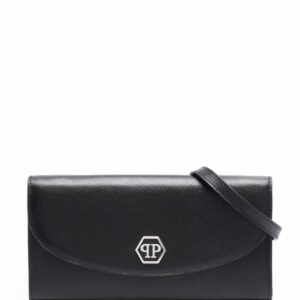 Philipp Plein Hexagon flap clutch