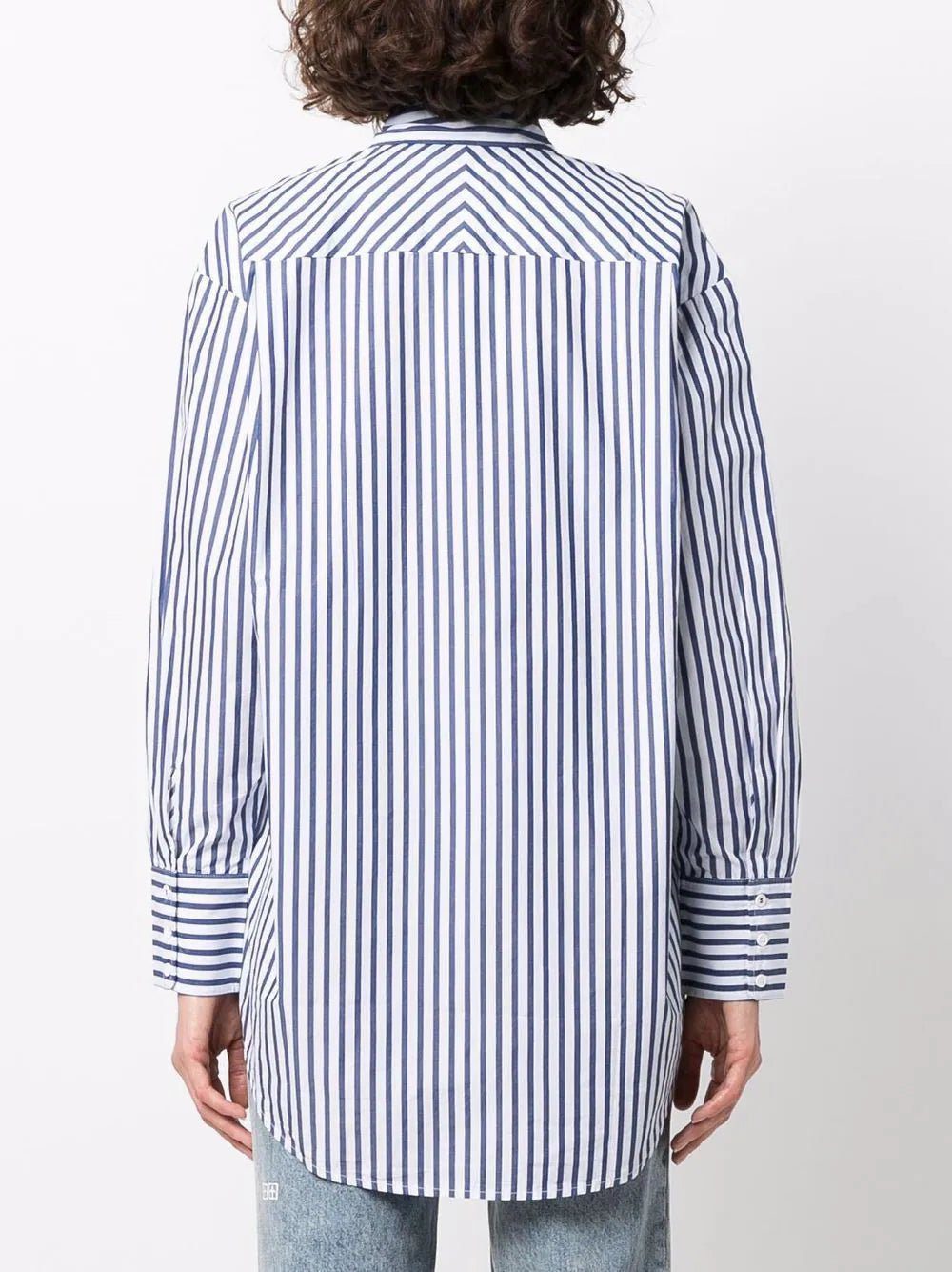 Tommy Hilfiger embroidered-logo striped shirt - Image 4