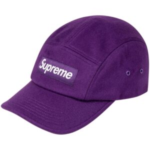 Supreme wool camp cap