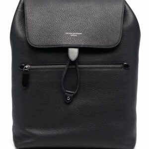 Aspinal Of London Reporter grained-effect backpack