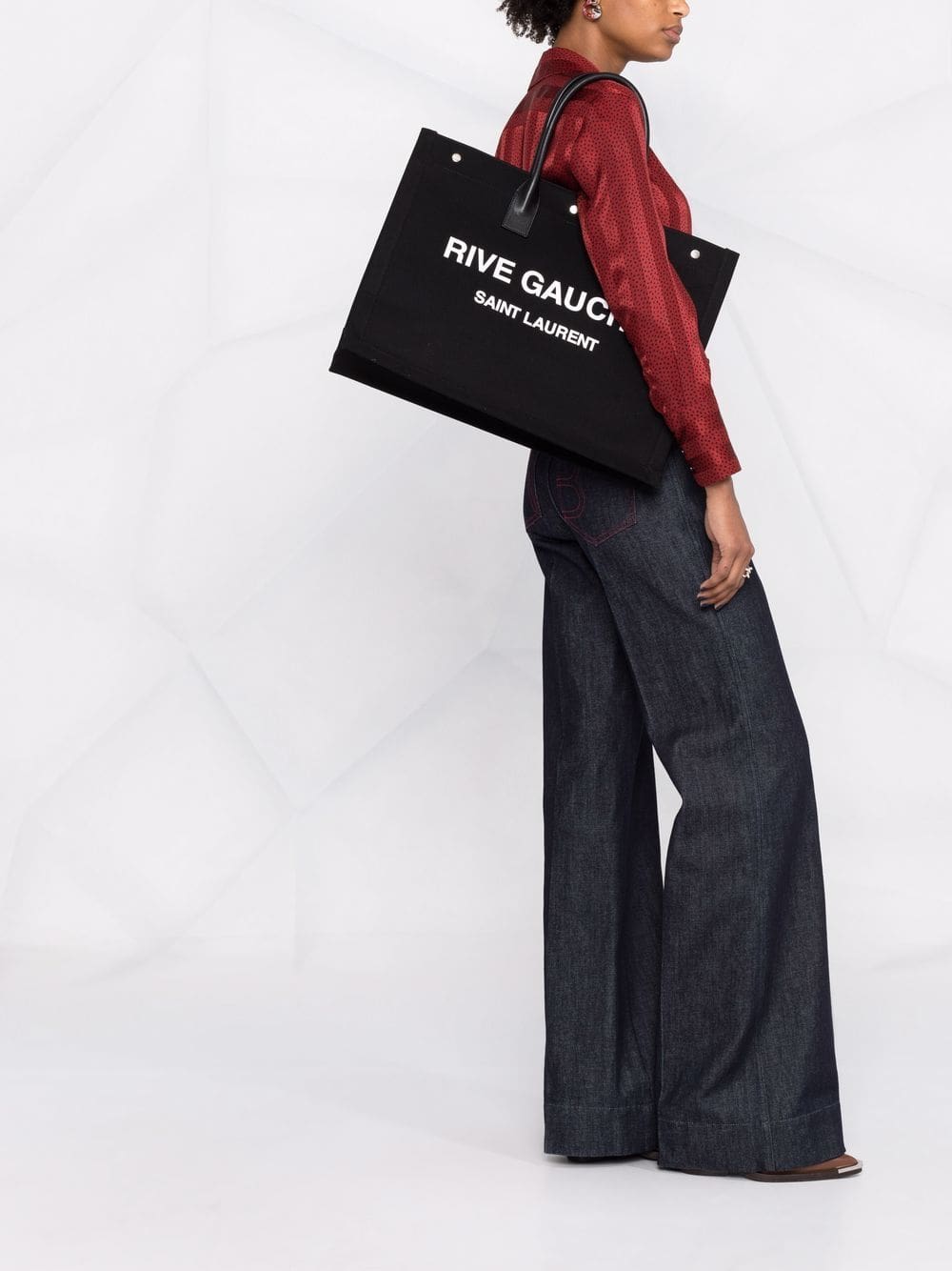 Saint Laurent Rive Gauche shopping tote bag - Image 2
