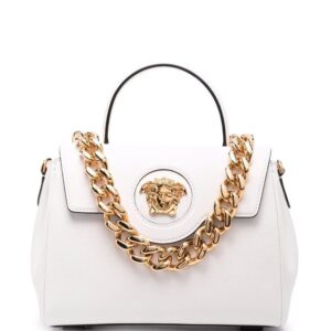 Versace La Medusa leather tote bag