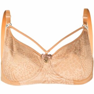 Marlies Dekkers animal-print unpadded balconette bra