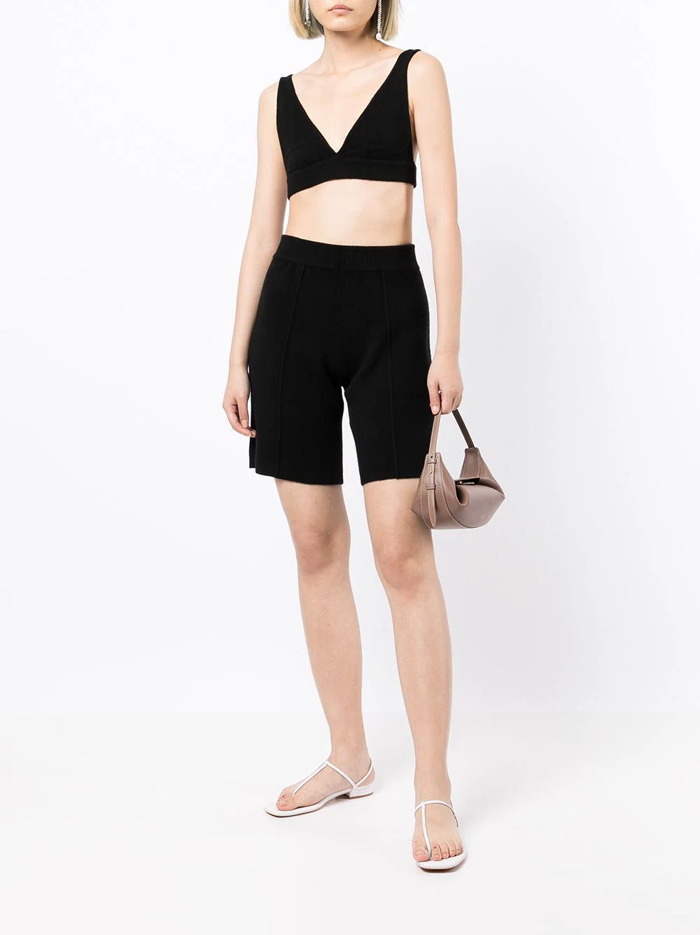 Lisa Yang triangle cashmere bralette - Image 2