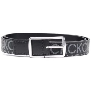 Calvin Klein  Reversible logo-print belt