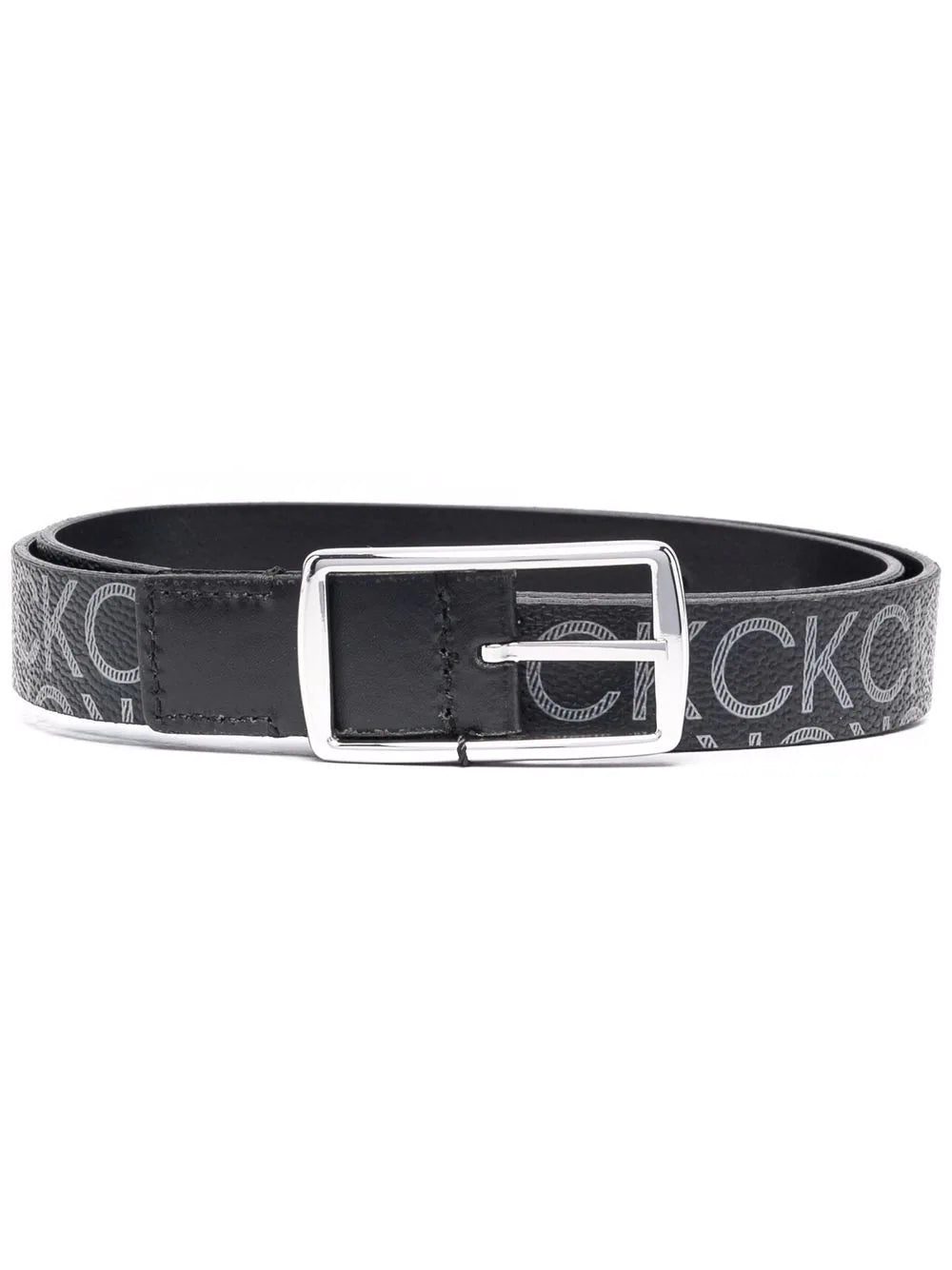 Calvin Klein Reversible logo-print belt