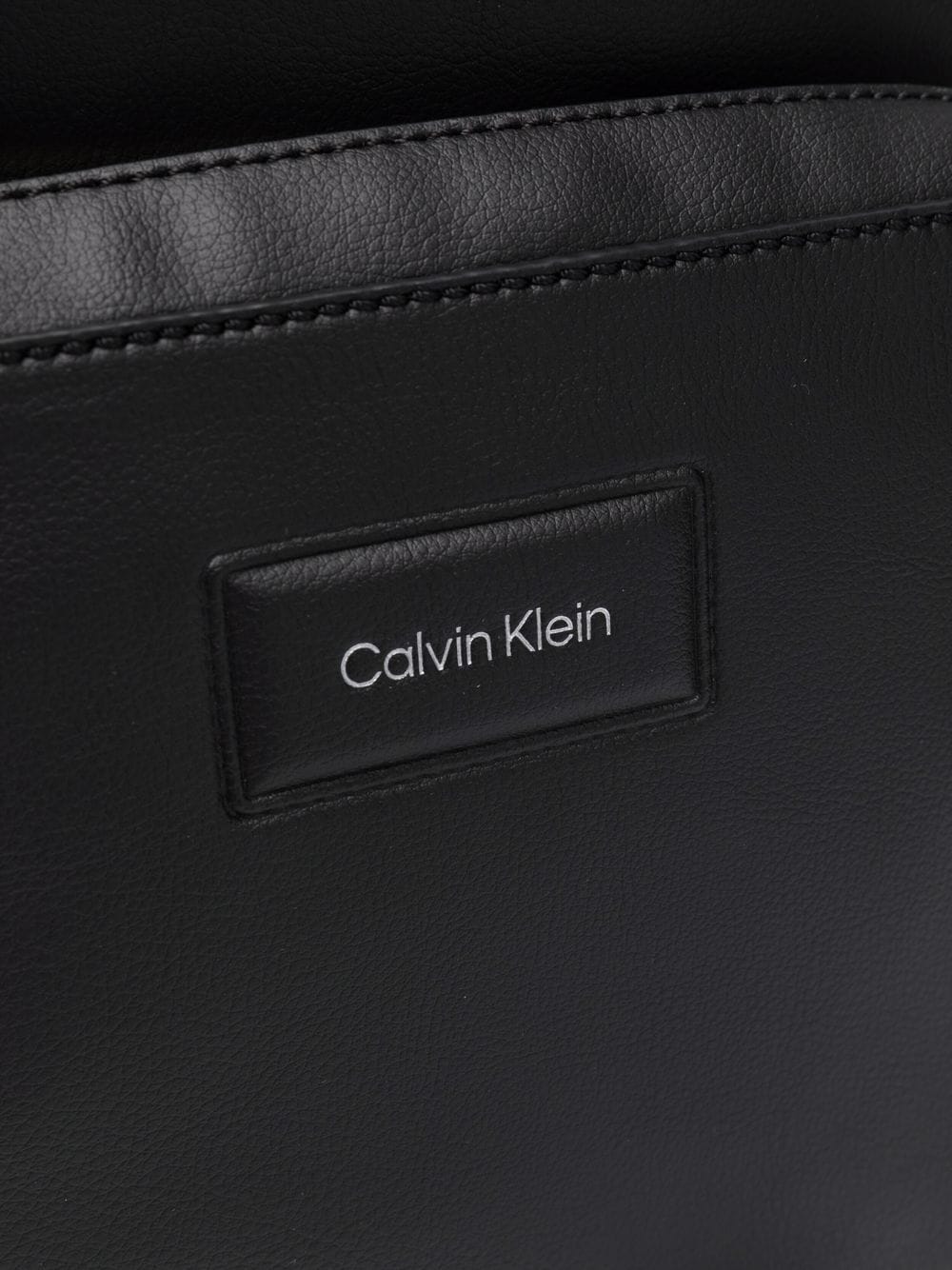 Calvin Klein logo-patch zip-up backpack - Image 4