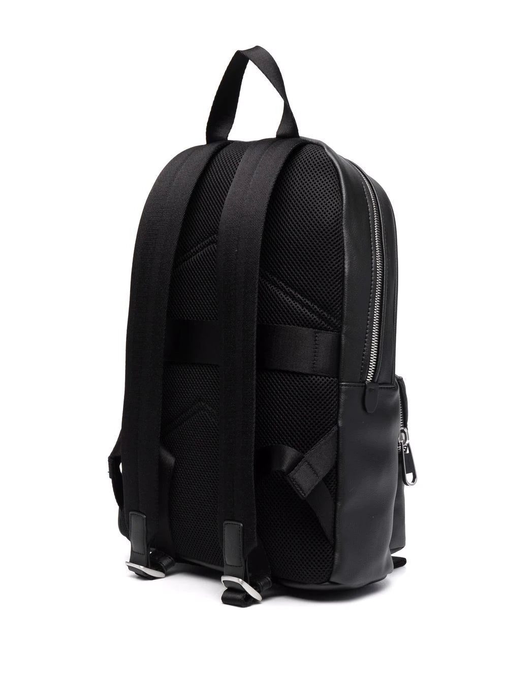 Calvin Klein logo-patch zip-up backpack - Image 3