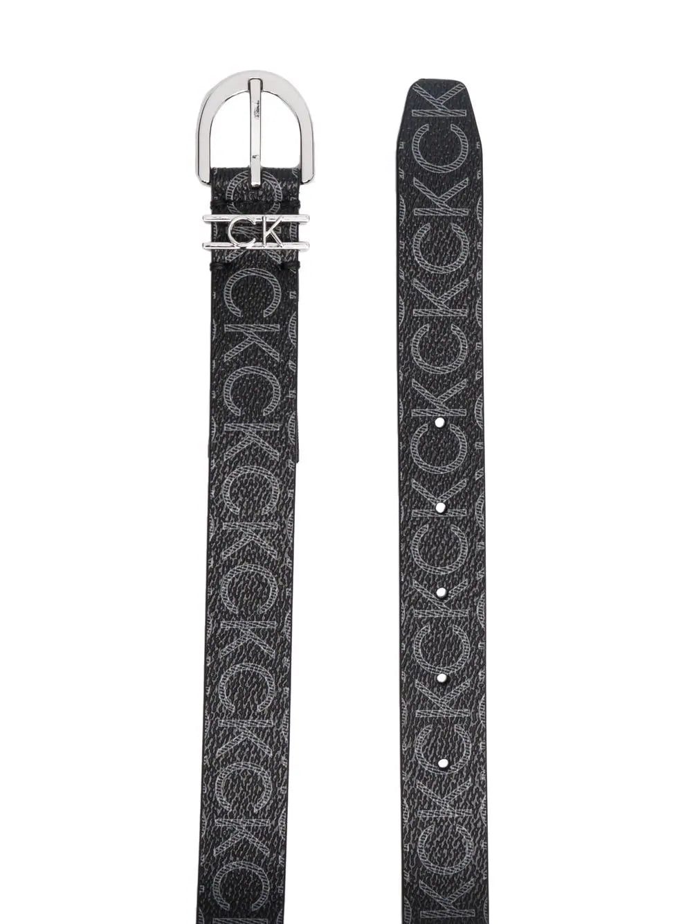 Calvin Klein Must Loop monogram-logo belt - Image 2