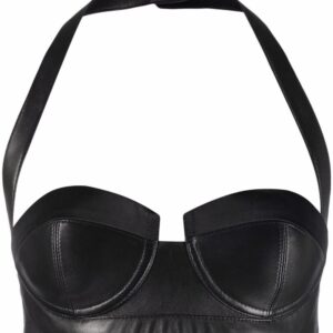Balmain  halterneck sweetheart-neck bra