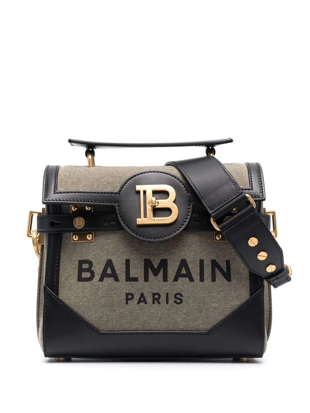 Balmain B-Buzz 23 canvas tote bag