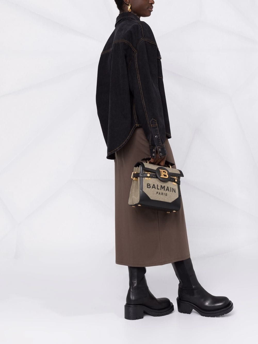 Balmain B-Buzz 23 canvas tote bag - Image 2