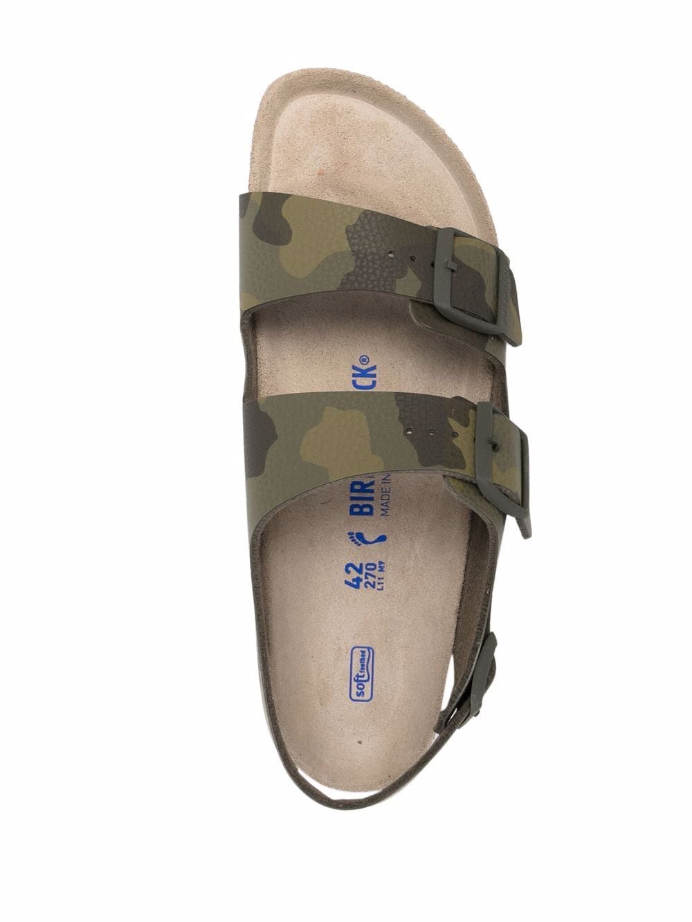Birkenstock camouflage-print buckle sandals - Image 4