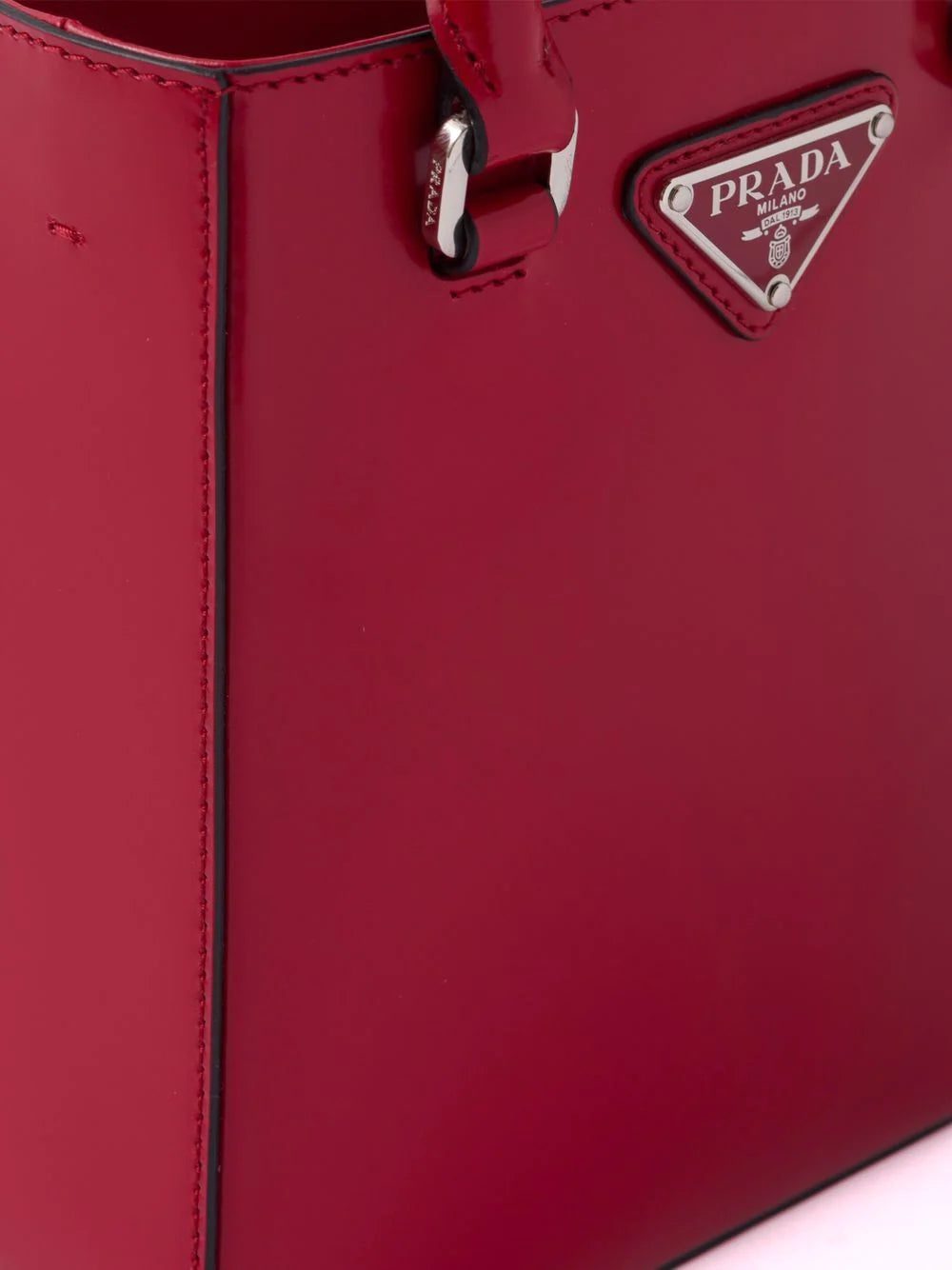 Prada small brushed tote bag - Image 4