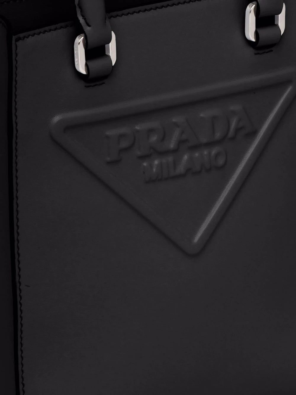 Prada logo-embossed tote bag - Image 4