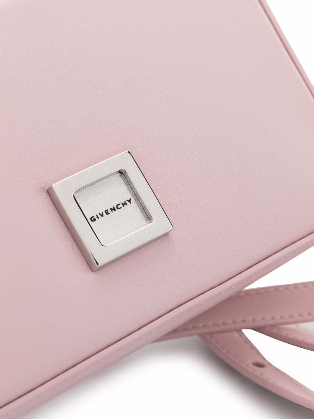 Givenchy logo-plaque leather satchel bag - Image 4