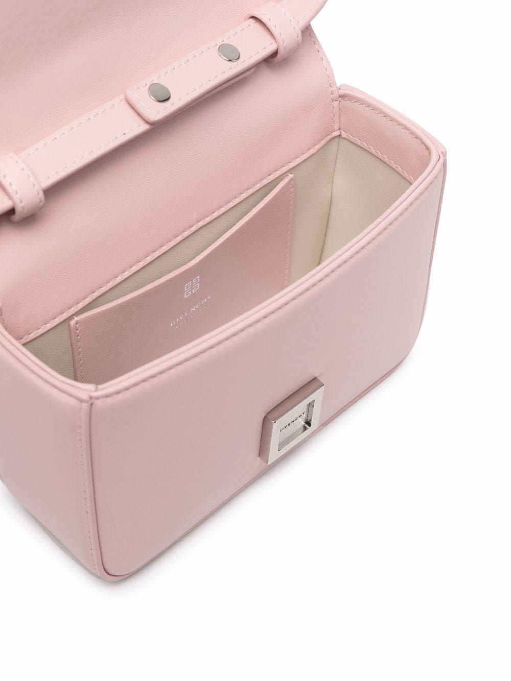 Givenchy logo-plaque leather satchel bag - Image 5