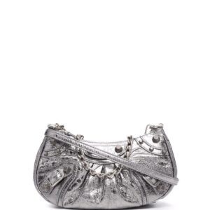 Balenciaga  Le Cagole metallic shoulder bag