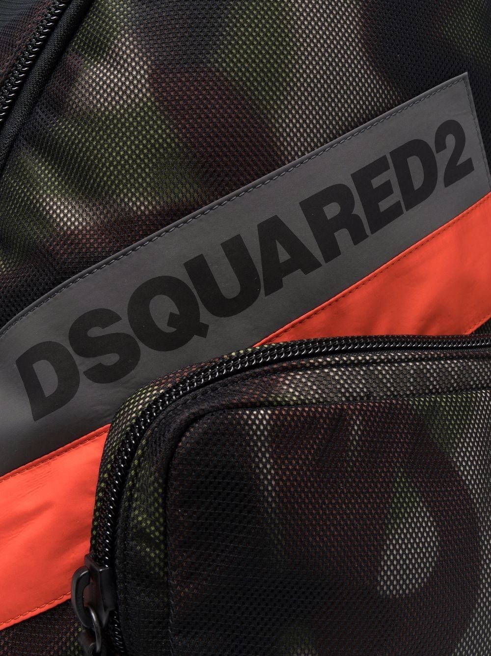 Dsquared2 logo-print mesh backpack - Image 4