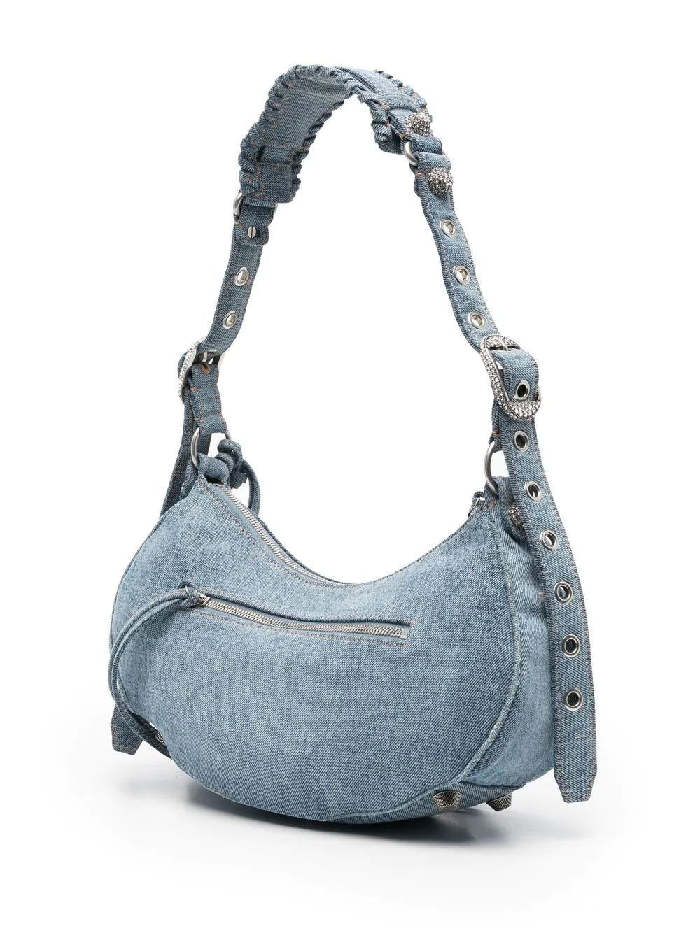 Balenciaga Le Cagole denim shoulder bag - Image 3