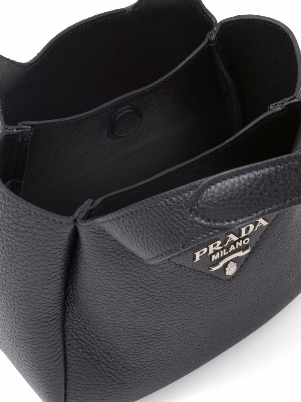 Prada Flou leather tote bag - Image 4