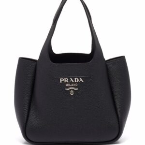 Prada Flou leather tote bag