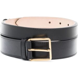 Alexander McQueen  double-wrap leather belt