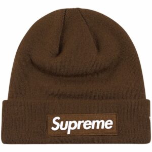 Supreme x New Era Box Logo knitted beanie