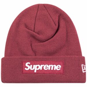 Supreme x New Era Box Logo knitted beanie